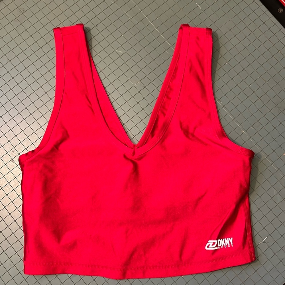 DKNY Bold Red Sports Bra